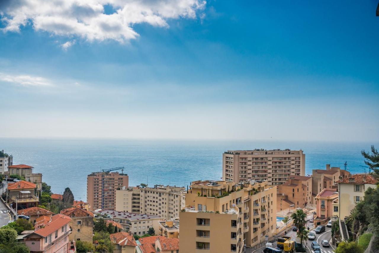 Baie de Monaco, Vue Mer, Terrasse, Parking Gratuit Beausoleil Extérieur photo