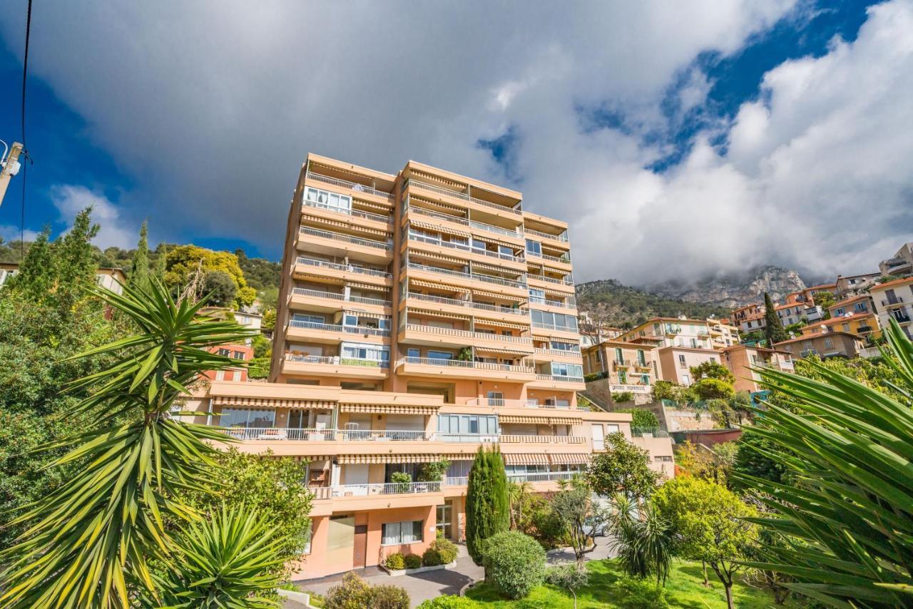 Baie de Monaco, Vue Mer, Terrasse, Parking Gratuit Beausoleil Extérieur photo